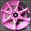 Placeholder: Pink CD-R design