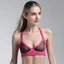 Placeholder: Model with pink bralette