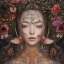 Placeholder: Insanely detailed photograph of an “portrait of gorgeous spring goddess ” with intricate hair, intricate embroidered dress, beautiful clear face and hyperdetailed painting by Ismail Inceoglu Huang Guangjian and Dan Witz CGSociety ZBrush Central fantasy art album cover art,8K, hdr, romantic, mysterious, ominous, beautiful flowers, jewelry, comfort, natural eyes, "arms open for embrace", naked,tasteful