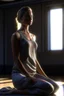 Placeholder: fiadh dress, yoga, 4k, downlight, depth of field, photorealism