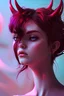 Placeholder: woman and the devil , high delicate defined details, beautiful, atmospheric, matte, 3 d 8 k octane rendered, sharp focus, illustration, high detail, ultra realistic, highly saturated colors