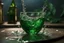 Placeholder: stunning emerald gemstone hitting a glass bowl, exploding water, hyperrealistic image , the water drops splashing in the air, Professional photography 64 megapixel sharp focus excellent quality, perfect light, ultra realistic perfect composition award winning image