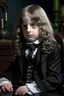 Placeholder: Isaac Newton as a goth kid