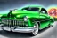 Placeholder: a true-to-life 1949 mercury eight, classic wheels, pen and color marker, centered, intricate, extreme detailed, photorealism, center view, drive-in background, pivot on mercury, painting by cheryl kelley