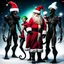 Placeholder: Santa Claus and his elves are xenomorphs