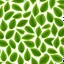 Placeholder: a plant leaf, solid background, in the style of sims 4 maxis match, light colored, tileable