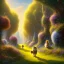 Placeholder: cute fluffy lion and scarecrow and tin-man and kitten on a journey into the woods walking on a yellow brick road, cute adorable pop surrealism, lowbrow art, realistic, street fashion, fluffy , pixar style, hyperrealism, christmas colors, rococo, by "NewAgerJul", Pixar, Disney, concept art, 3d digital art, Maya 3D, ZBrush Central 3D shading, bright colored background, radial gradient background, cinematic, Reimagined by industrial light and magic, 4k resolution post processing 8k resolution holog