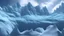 Placeholder: large glaciers in the mountains