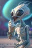 Placeholder: Alien wanting ice cream ,highly detailed, artstation, sharp focus,4k