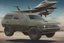 Placeholder: a military fighter jet station wagon hybrid