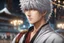 Placeholder: Gintoki in 8k Gintama artstyle, 2D them, normal eyes, close picture, rain, apocalypse, intricate details, highly detailed, high details, detailed portrait, masterpiece,ultra detailed, ultra quality