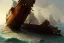 Placeholder: shipwreck, a fantasy digital painting by greg rutkowski and james gurney, trending on artstation, highly detailed