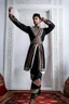 Placeholder: azeri male in traditional dancer costum