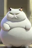 Placeholder: Pokémon white fat cat