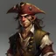 Placeholder: Pirate 20 year old Human-Monkeyman DnD Digital Art