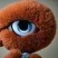 Placeholder: stuffed animal with human eyes