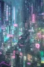 Placeholder: Cyberpunk city