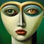 Placeholder: how glorious the nothing it signifies by artist "Flora Borsi",by artist "Tarsila do Amaral"