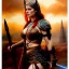 Placeholder: portrait 'beautiful Sexy busty Redhead Sif',Braids,horned helmet, celtic tattoed,painting by gaston bussiere, greg rutkowski, yoji shinkawa, yoshitaka amano, tsutomu nihei, donato giancola, tim hildebrandt, oil on canvas, cinematic composition, extreme detail,fit full head inside picture,32k