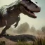 Placeholder: T-Rex freelander, octane render, unreal engine, backdrop light, volumetric light, hyper detailed, intricate surface detail, HD, 8k, --q 2 --v 4