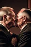 Placeholder: 4K full details, photo, Vladimir Putin kissing Hitler, the Russian president is in the middle of a fight.