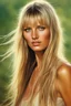 Placeholder: realistic stock photo, Realism engine, General Fast V2 (Flux), Create a realistic image of an 18-year-old Bo Derek with long, straight blonde hair, the bangs cut straight across the forehead, hazel eyes, a plump chest, strawberry sundae, in the style of Boris Vallejo, Frank Frazzetta, Leonardo da Vinci, Julie bell, 4k, 8k, 16k, 32k. 100k UHD