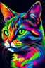 Placeholder: Colorful Cat