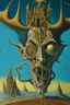 Placeholder: Artwork entitled "Devil's Bargain; Salvador Dali; surrealism; award-winning, intricate, insanely detailed, elegant