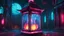 Placeholder: Cyberpunk 3D illustration of a colorful and colorful image of a lantern, in the style of 2d game art, mysterious backdrops, gothic realism, dark cyan and pink, disney animation, persian miniature, detailed world-building, smooth 3d digital art, exquisite thee-dimensional rendering, 4K, blender, c4d, octane render , disney style 3d light, Zbrush sculpt, high detail realistic cloth, concept art, Zbrush high detail, pinterest Creature Zbrush HD sculpt, neutral lighting, 8k detail