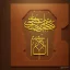 Placeholder: isometric clean art of a kufi arabic text , soft lighting, high definition, unreal 5, full body