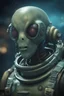 Placeholder: xcom's terror from the deep aquanaut alien in fallout 4 setting, bokeh, downlight, prize winning, depth of field, in the style of ivo caprino