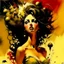 Placeholder: woman head exploding Frazetta