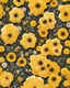 Placeholder: honeycomb and borja on yellow floral background