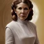 Placeholder: [[extrem stunning photorealistic carrie fisher as princess leia in star wars]] :: [[photorealistic sharp brown eyes, inticate ornate white gown, symmetrical short hair, head and shoulders portrait, 8k resolution photorealistic hyperdetailed portrait, intricately detailed, triadic colors]]