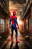 Placeholder: Spiderman poster with the title " Spiderman back to Home "