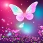 Placeholder: pink butterfly