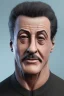 Placeholder: Slyvester Stallone, head and shoulders portrait, head and shoulders portrait, 8k resolution concept art portrait by Greg Rutkowski,