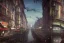 Placeholder: Corner Elevated Train run raid Train Canal River and corner shop greengrocer in colorful Italian street+Gothic city+BioShock+Dishonored+Bloodborne +trieste+Edinburgh+Chicago+victorian London+decòpunk Skyscraper+ +steampunk+biopunk+alphonse mucha, greg rutkowski,matte painting, cryengine, hyper detailed, felix kelly, fantasy art, seb mckinnon