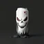 Placeholder: Monster Can, #Halloween2025# tema halloween, para se criar model 3D depois. background branco.