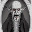 Placeholder: Nosferatu vampire with a beard made of tentacles as a Russian Orthodox with vampire fangs