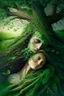 Placeholder: the green-eyed lady, mother nature herself bent down to kiss the earth, an ethereal young man sleeping on an open field on the forehead and blessed him with her life, he grew roots and became a magnificent tree