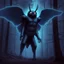 Placeholder: A holographic photo of the Mothman of West Virginia