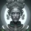 Placeholder: portrait of a modern style city priestess, silver obsidian influence, emerald lightning style, fractal anthracite sulfur face paint injection in multispiral complex patterns, piezoluminescent amber background details, liquid swirled coal background, gorgeous face, flawless, photorealistic, hypermaximalist, large detailed eyes, award-winning digital artwork, perfect moment, vibrant, highly detailed, cinematic, UHD, hyperrealism painting, design matte painting, digital render, digital painting, ex