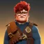 Placeholder: wayne knight, ed sheeran, dark blonde hair, shaved, lego, steampunk