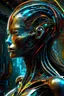 Placeholder: A beautiful futuristic ciborg alien woman, splash art, fractal art, colorful, a winner photo award, detailed photo, Arnold render, 16K,cyborg style,biopunk style