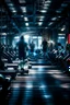 Placeholder: dark Gym blur