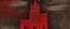 Placeholder: A dark red vampire castle designed in ancient Greek pottery painted by Paul Klee
