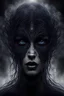 Placeholder: from grey fog mystical weird creature , crepy with dark shiny eyes looking at you, mystic dark matter, dark evil energy, Fibonacci sequence, dark shadows, black, grey dark colors, etheral, mist, esoteric, mystic dark sky, surreal, sensitive, sinister, dark fantasy, space between the living and the dead, crepy surreal mood, splash art, cinematic, 3d, intricately detailed, smoke, crepy stunning