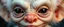 Placeholder: close up portrait with smooth grainy skin fine pores and real skin texture, clear transparent skin, wise eyes, hairy macho gremlin disco albino limbo