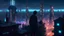 Placeholder: Cyberpunk City skyline